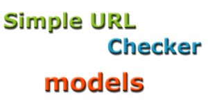 Simple URL checker - модели