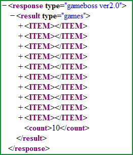 xml items