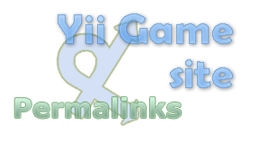 yii game site permalinks